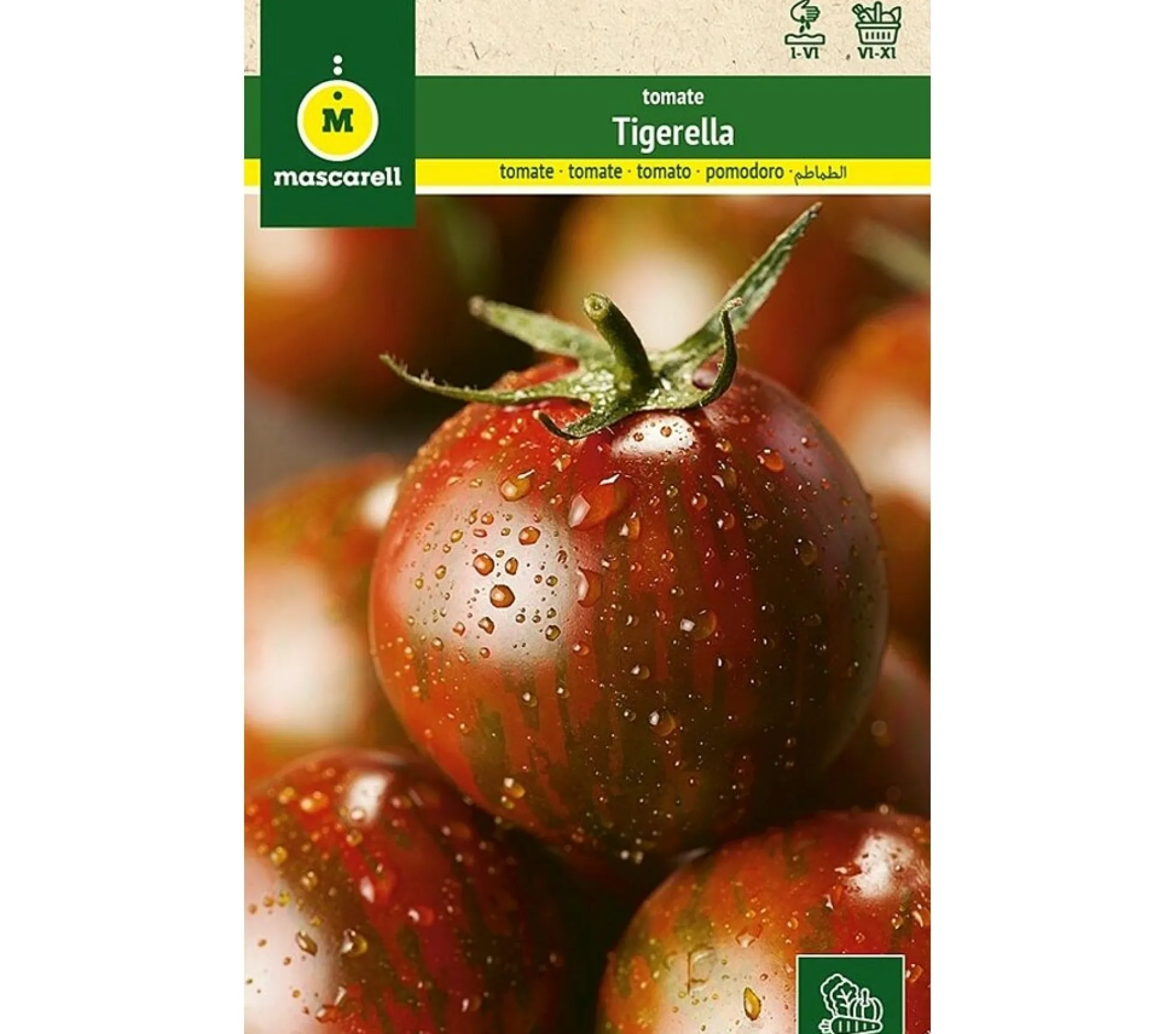 Semillas Tomate Tigerella