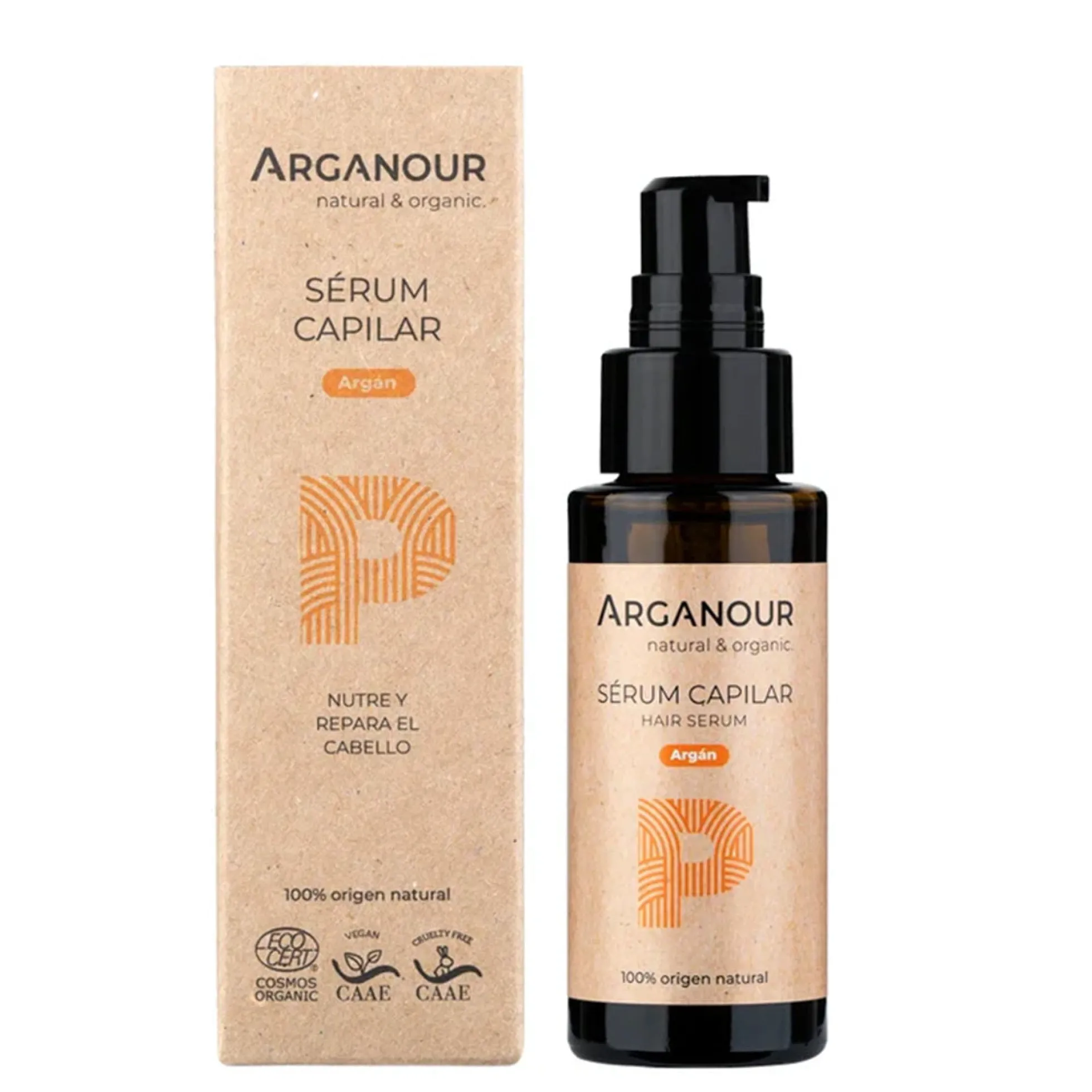 Serum Capilar con aceite de Argan Arganour 50 ml