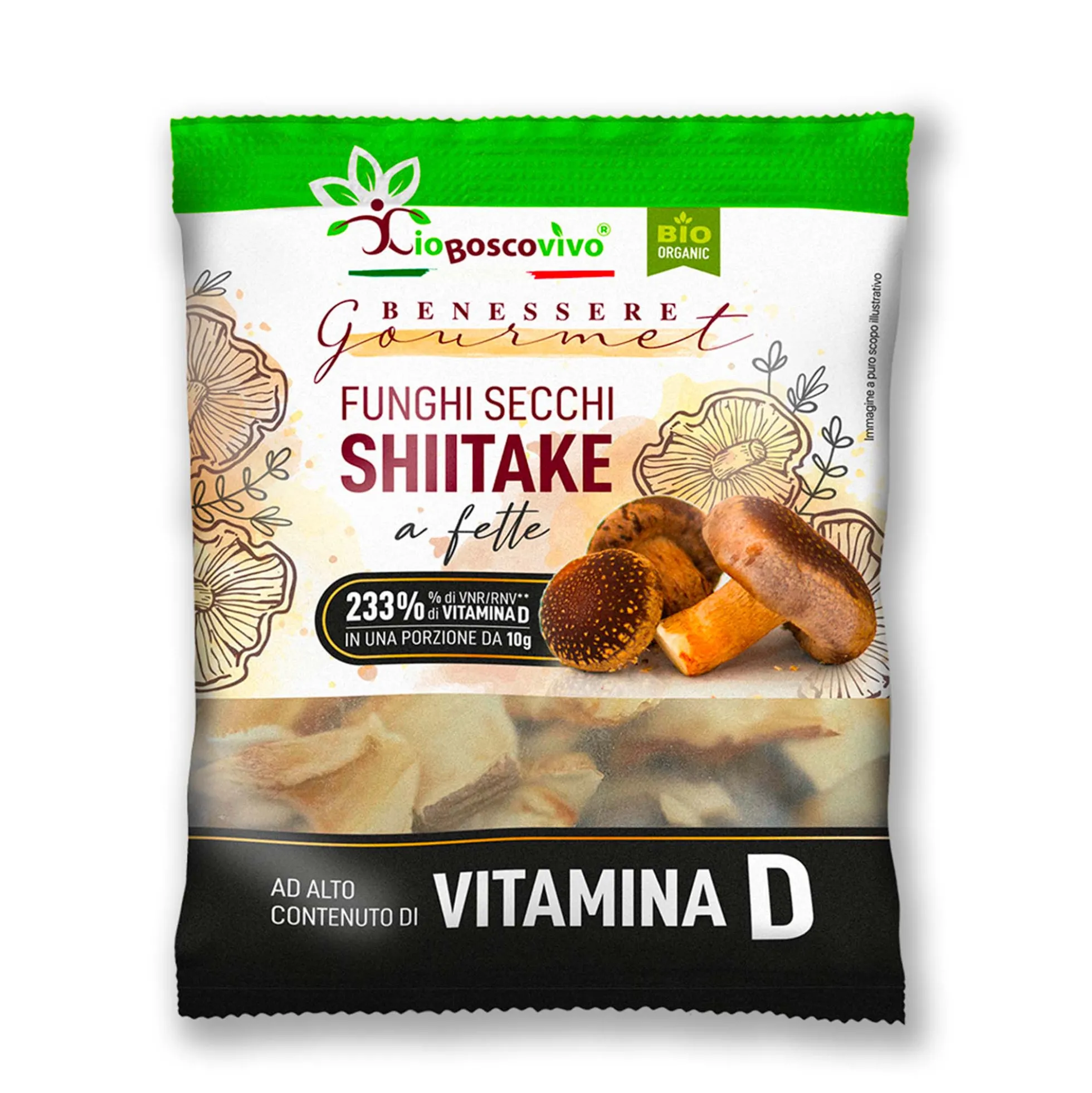 Setas Shiitake En Laminas Bio 20g