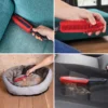 Set Cepillo Electroestatico Pet Pro, Vileda Rojo/Gris