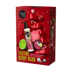 Set de cuidado corporal «Festive Berry Bliss», Organic Shop 280 ml/100 ml