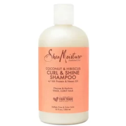 Shea Moisture Coconut And Hibiscus Curl And Shine Champú 384ml