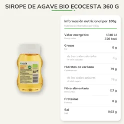 Sirope De Agave Bio Ecocesta 360 g