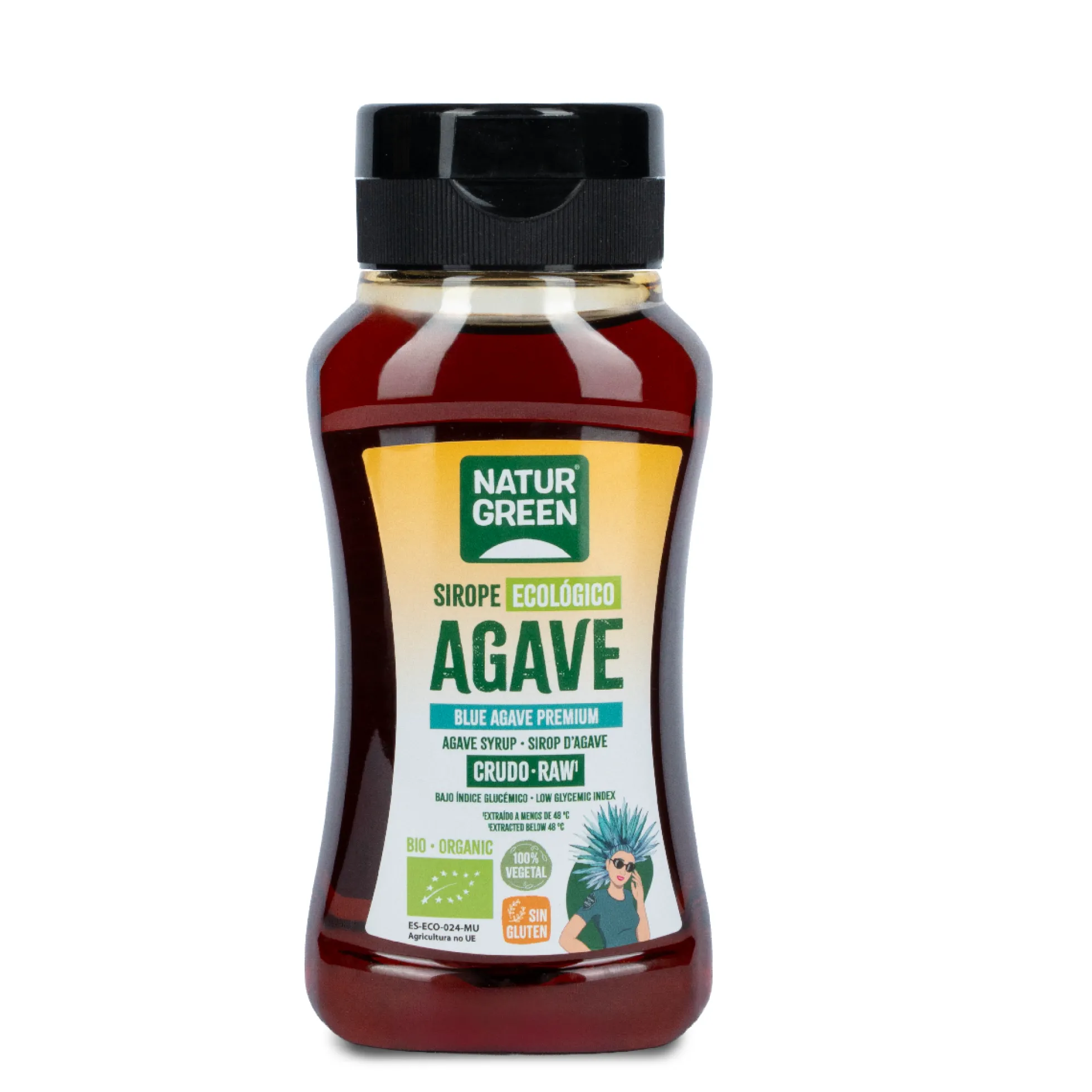 Sirope de Agave Crudo Bio NaturGreen 236 ml / 340g