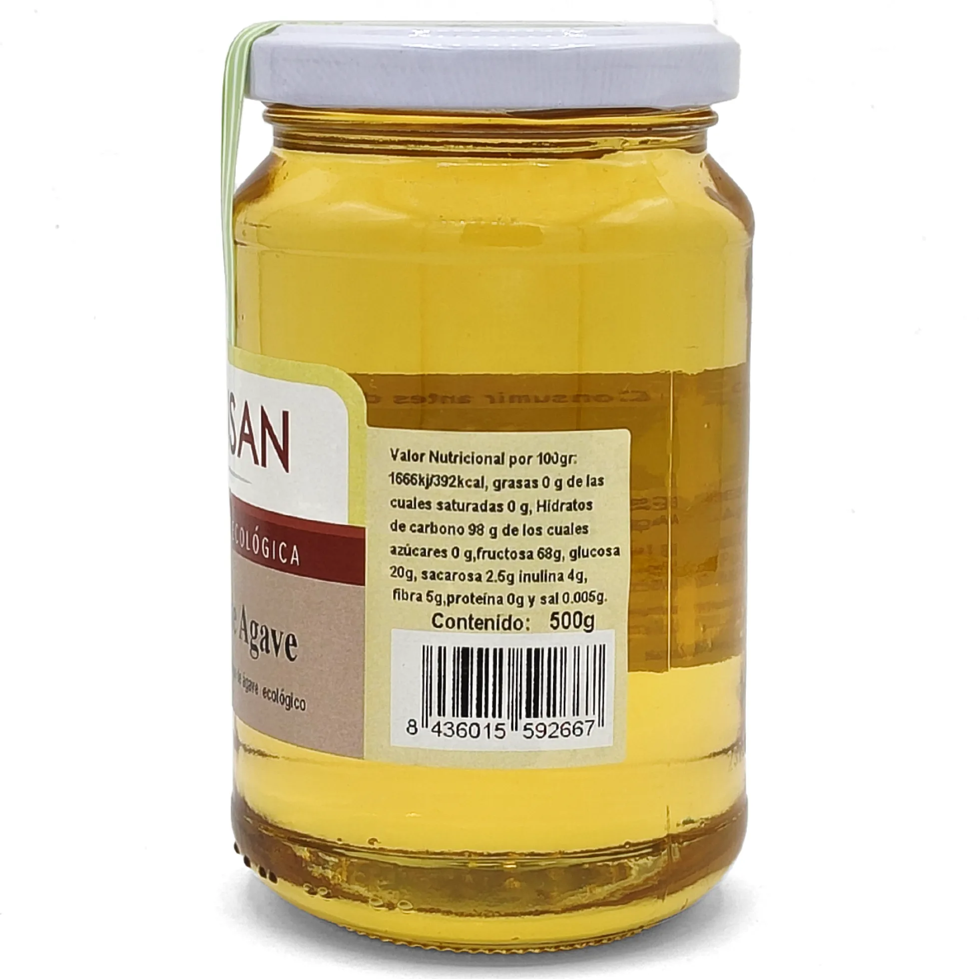 Sirope De Agave Eco Bionsan 500gr