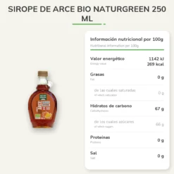 Sirope de arce BIO NaturGreen 250 ml