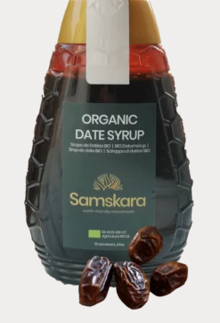Sirope De Dátil Bio - 500g | Endulzante Natural Ecológico Vegano, Alternativa Al Azúcar Refinado, Sin Gluten