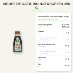 Sirope de Dátil Bio NaturGreen 250 g
