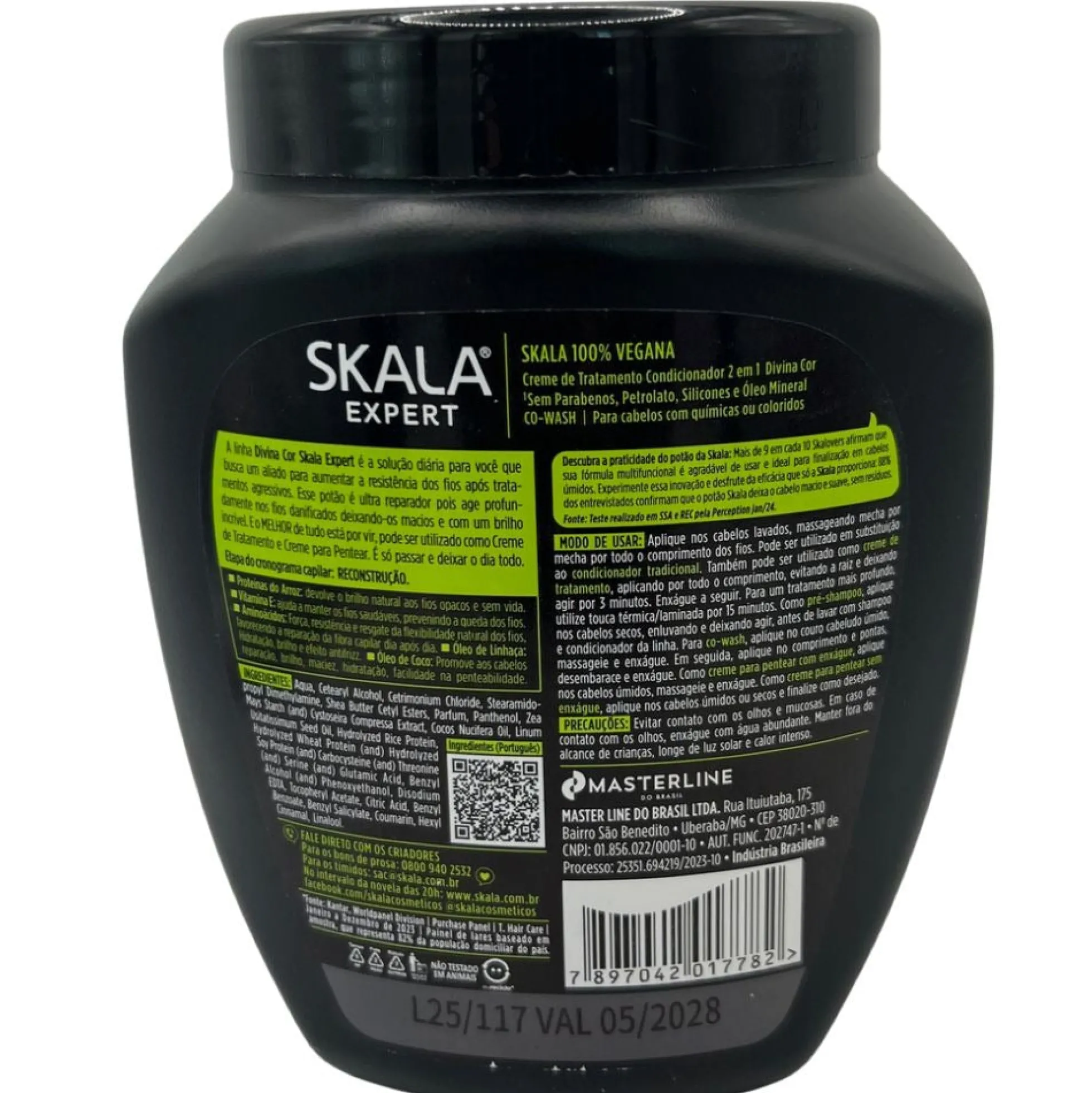 Skala Brasil Divina Cor Crema De Tratamiento 1k