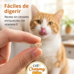 Snack cremoso para gatos Creamy Bitz pollo con vieiras 4 x 12 g Catit