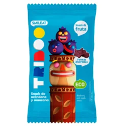 Snack de manzana y arándano ECO 25g, Triboo