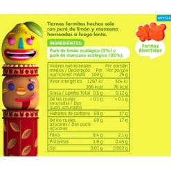 Snack de manzana y limón Eco 25g, Triboo