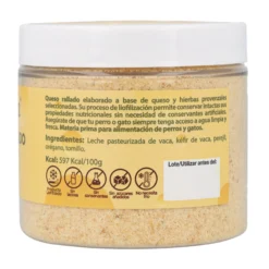 Snack de queso rallado con kéfir para perros y gatos 80 g NaturExtra
