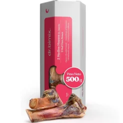 Snack Dos Medios Huesos de Jamón para Perros 500 g dr.bimix