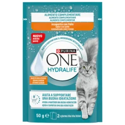 Snack líquido hidratante para gatos Hydralife con pollo Purina ONE 50 g