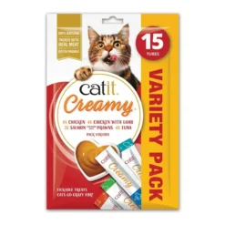 Snack líquido para gatos Creamy Multi Pack 15 x 10 g Catit
