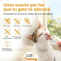Snack líquido para gatos Creamy Multi Pack 15 x 10 g Catit