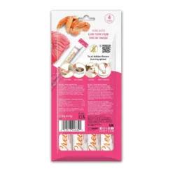 Snack líquido para gatos Creamy atún y cangrejo 4 x 10 g Catit