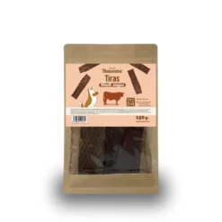Snack natural para perros de tiras de carne Black Angus 150 g NaturExtra