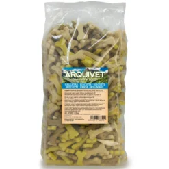 Snack natural para perros Galletas Huesos Arquivet 200 g
