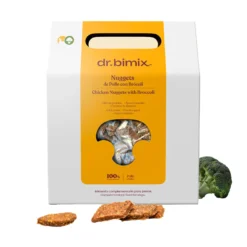 Snack Nuggets de Pollo con Brócoli para Perros 450 g dr.bimix