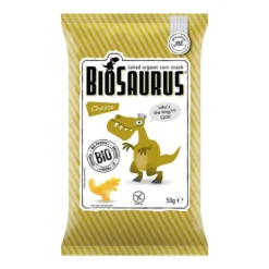 Snacks De Maíz Con Queso Bio, Biosaurus 50 g