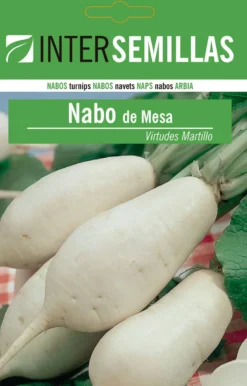 Sobre De Semillas De Nabo De Mesa Virtudes
