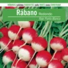 Sobre De Semillas De Rabano Redondo Rojo Punta Blanca