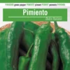 Sobre De Semillas Pimiento Dulce Italiano