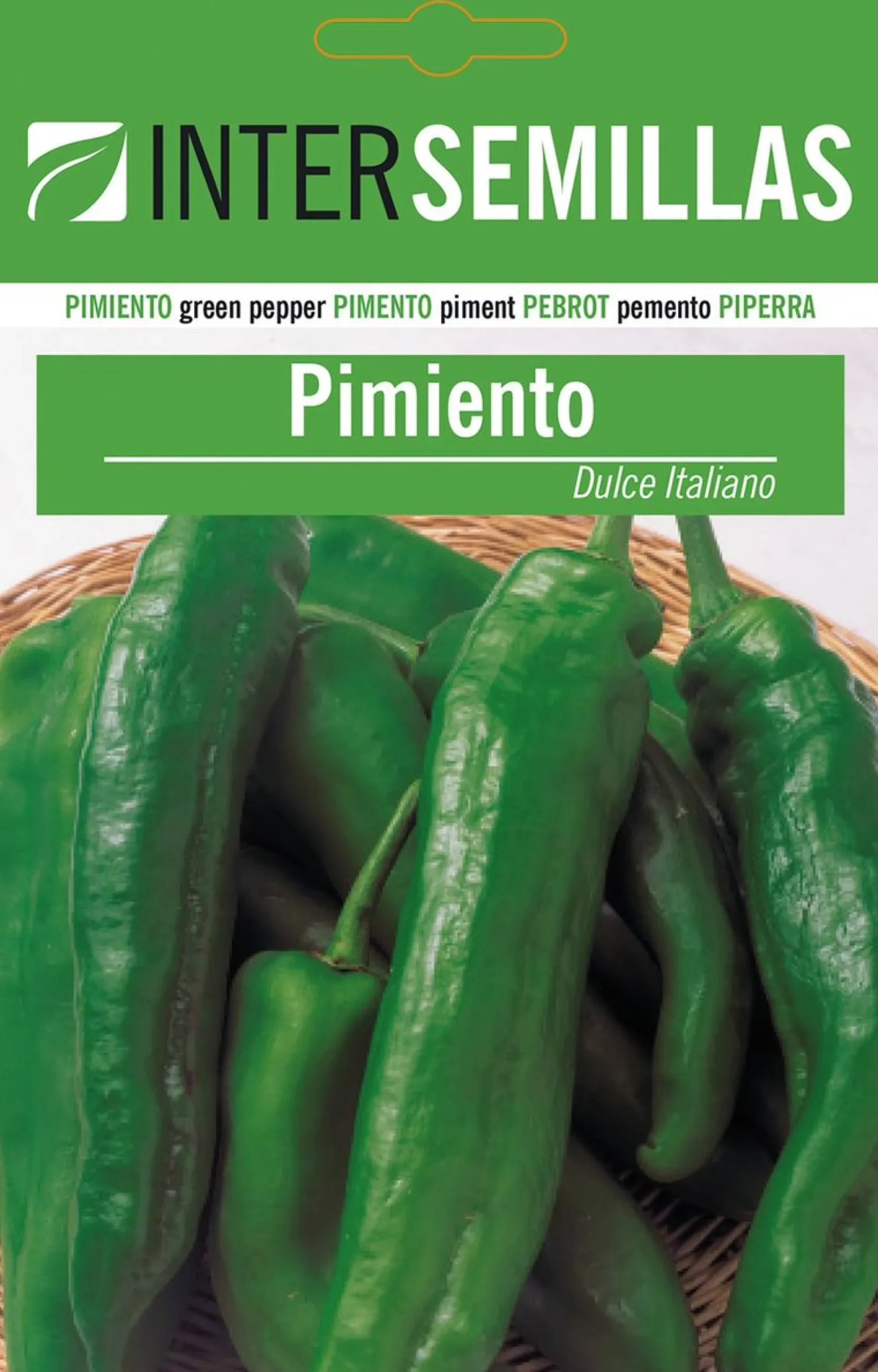 Sobre De Semillas Pimiento Dulce Italiano
