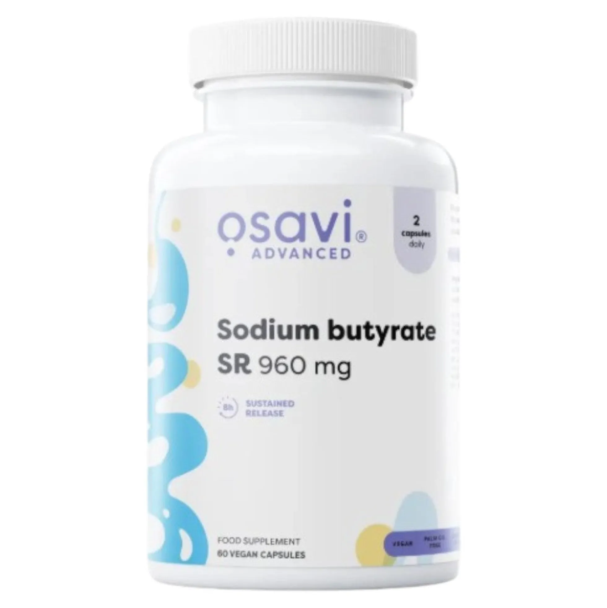 Sodium Butyrate Sr 960 Mg 60 Caps