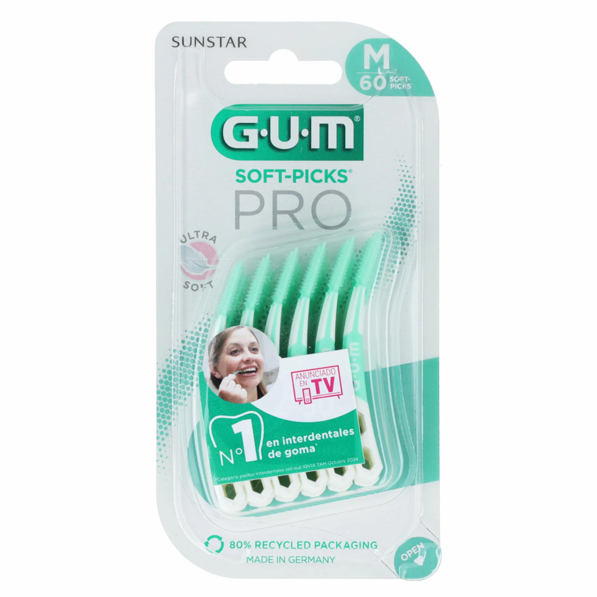 Soft-picks pro medium Gum 60 uds