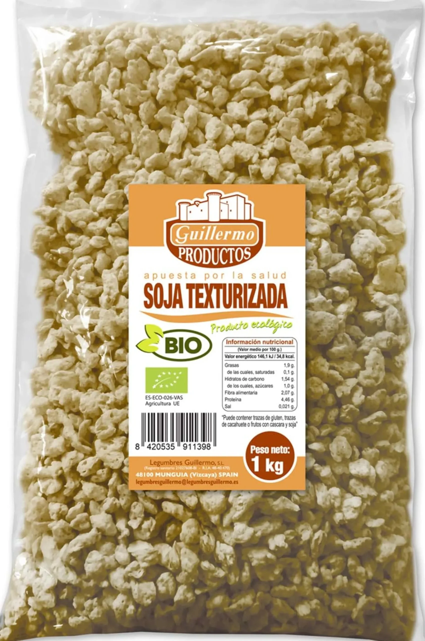 Soja Texturizada Bio - 1 Kg