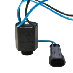 Solenoide Rain 9v Dc Latch Con Adaptador Y Palanca Para Abrir De Forma Manual