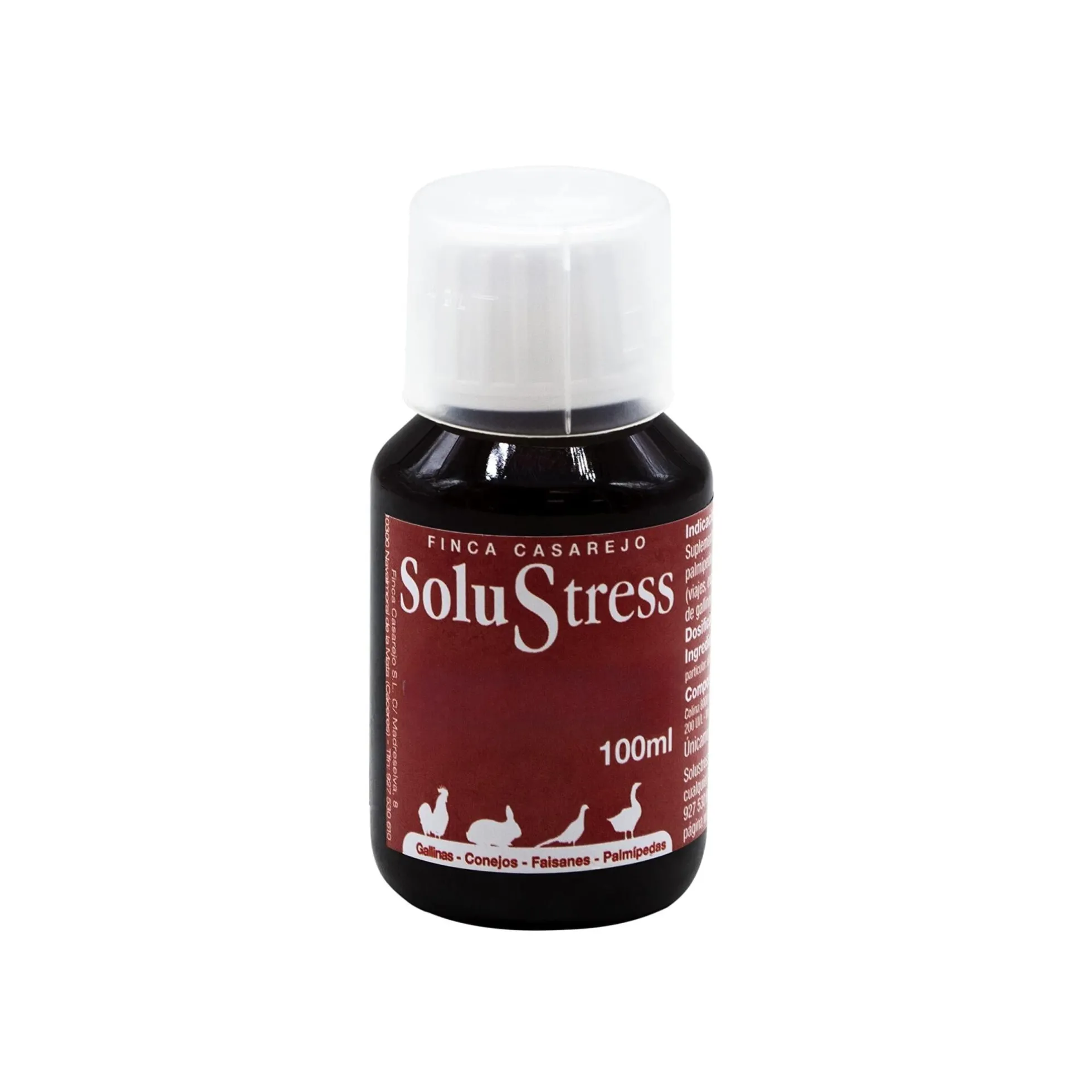 SoluStress - Apoyo nutricional a los animales después de viajes y otras situaciones de estrés - Producto 100 % natural