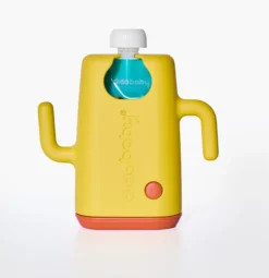 Soporte Anti Derrames para Pouches Didopoucher color Amarillo