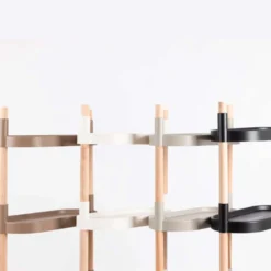 Soporte Modular Citysens De 4 Bandejas Gris Claro