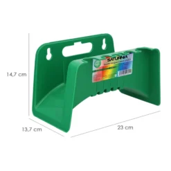 Soporte Para Mangueras De Jardín. Fijación A La Pared. Realizado En Plastico