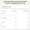 SOTYA Batido saciante sabor cereza cheesecake 550 gr
