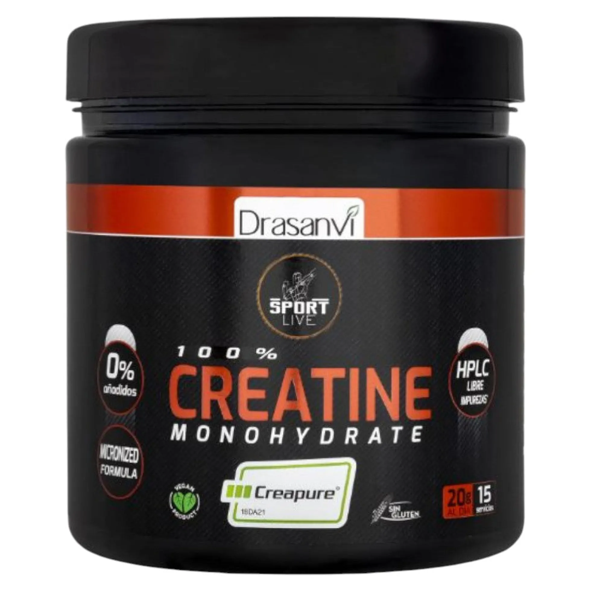 Sport Live 100% Creatine Monohydrate Creapure 300 Gr