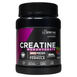 Sport Live 100% Creatine Monohydrate 200 Mesh 500 Gr Frutas Del Bosque