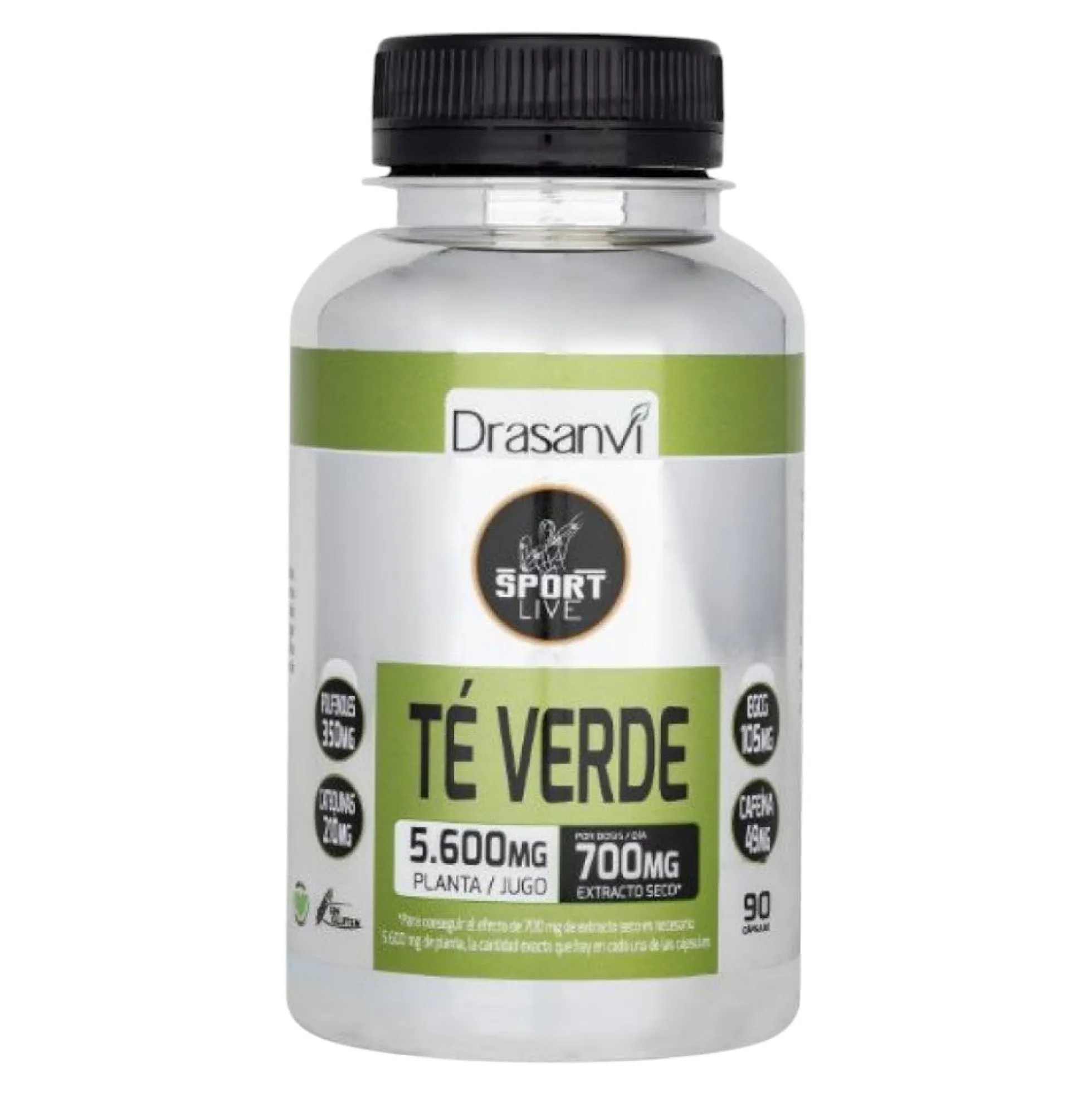 Sport Live Té Verde 90 Caps