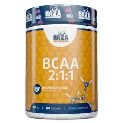 Sports Bcaa 2:1:1 500mg - 200 Cápsulas - Bcaa Ramificados - Haya Labs