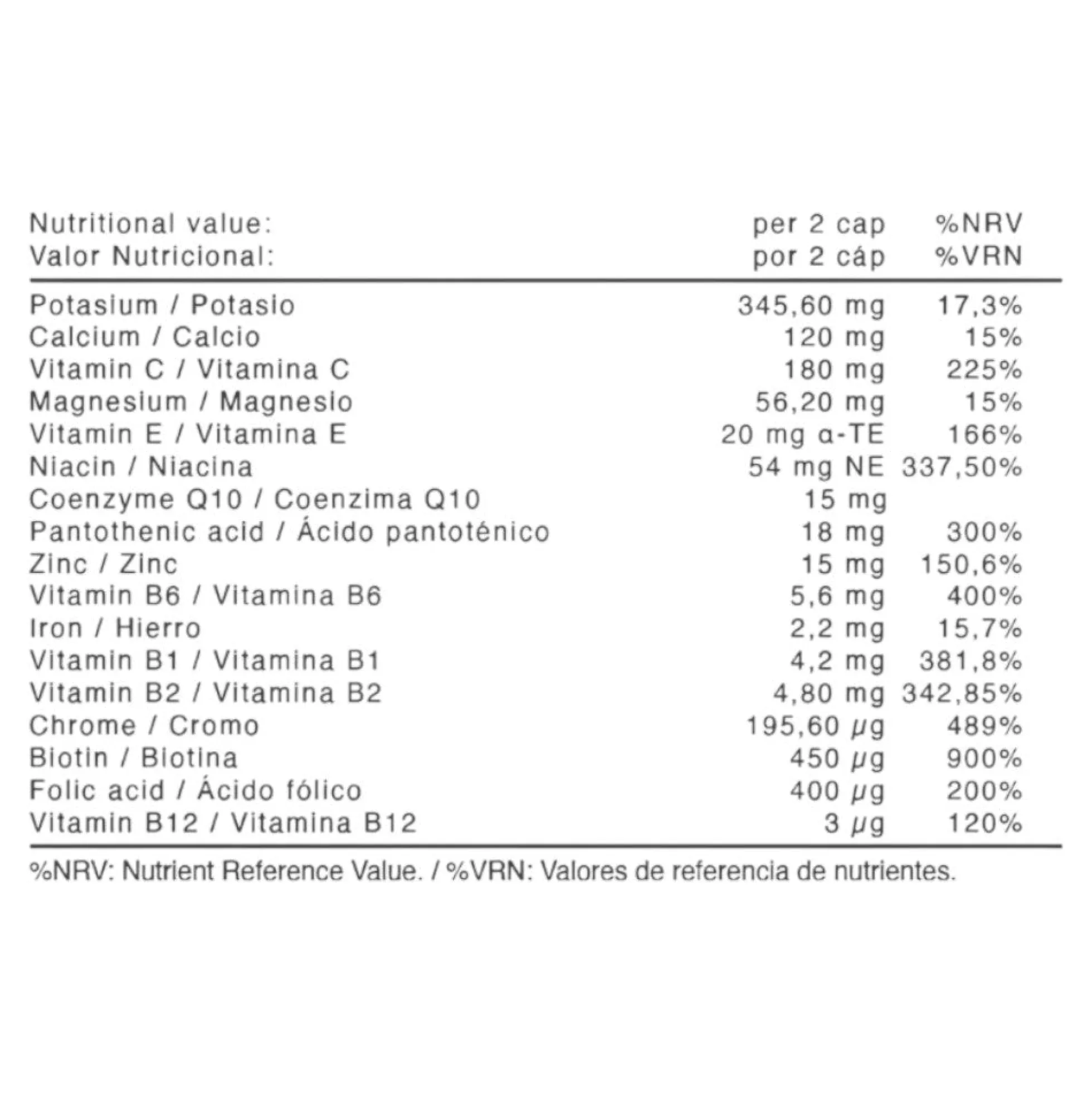 Sport Vitamins 60 Caps
