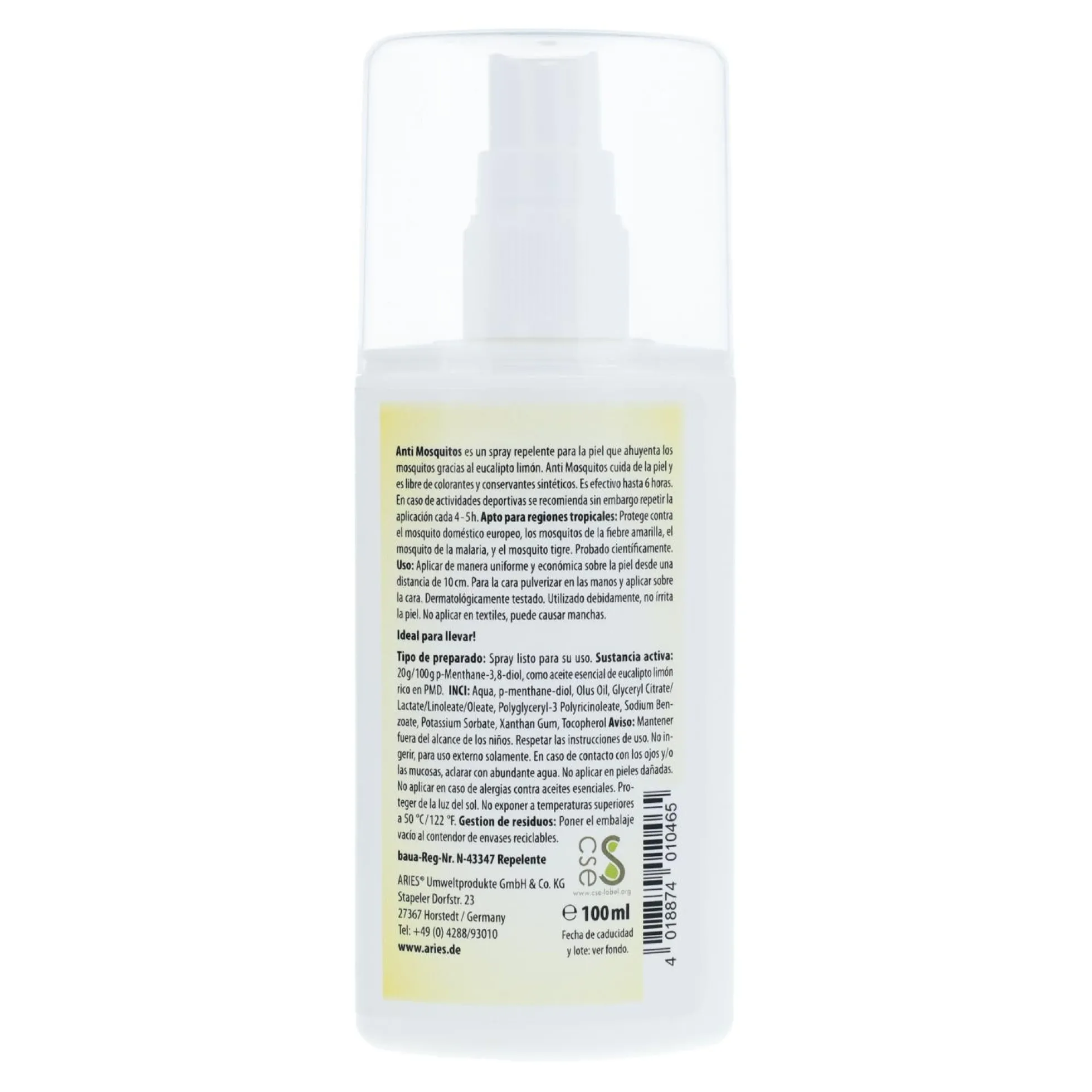 Spray Anti Mosquitos Aries 100ml