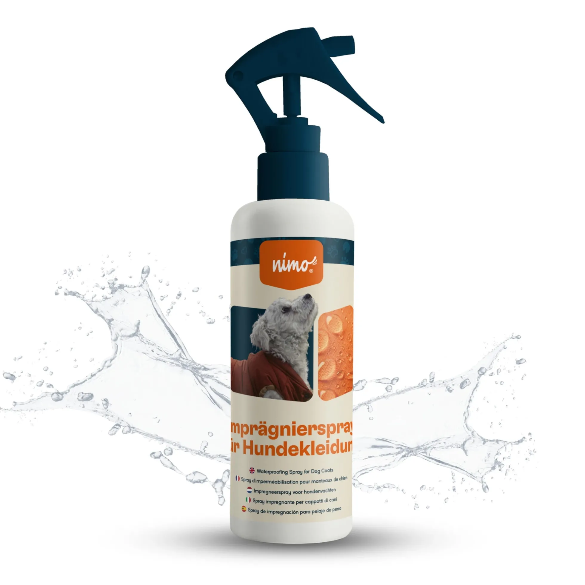 Spray Impermeabilizante Para Ropa De Perro - Nimo - 250 Ml