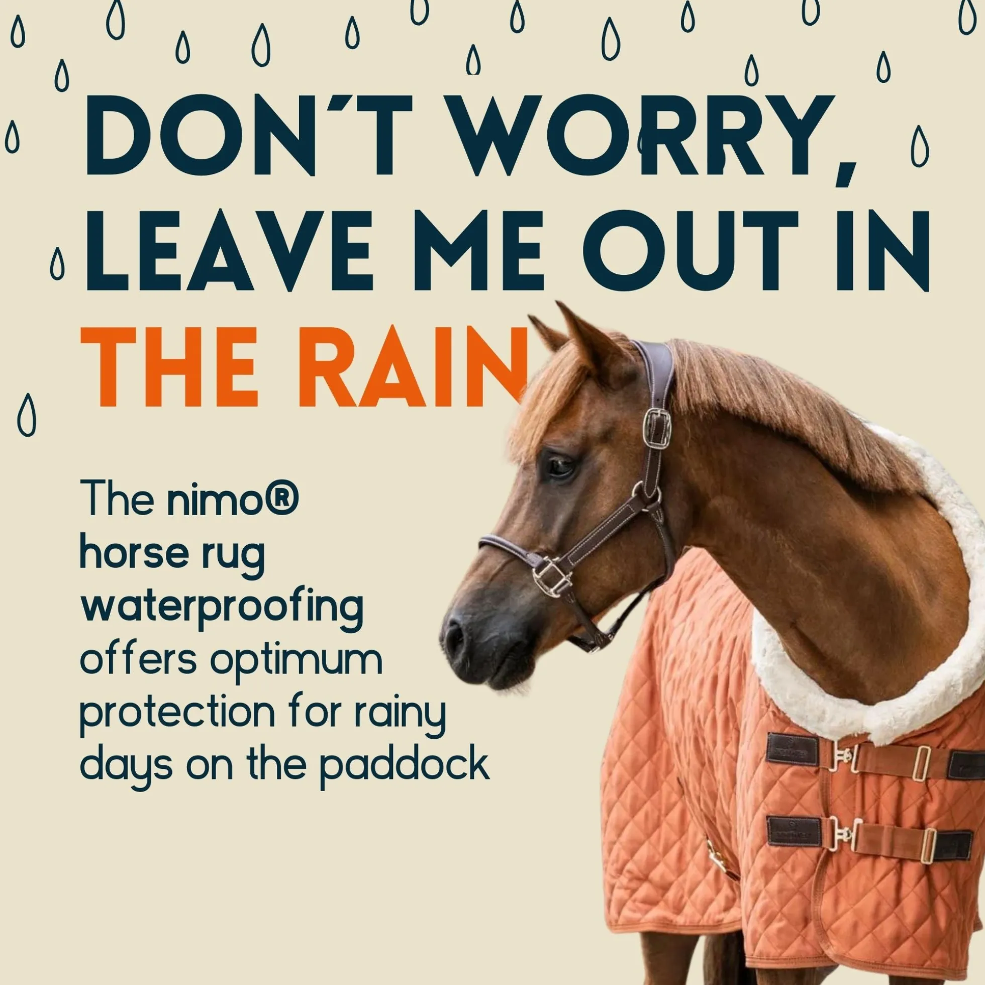 Spray Impermeabilizante Para Mantas De Caballo - Nimo - 5 L