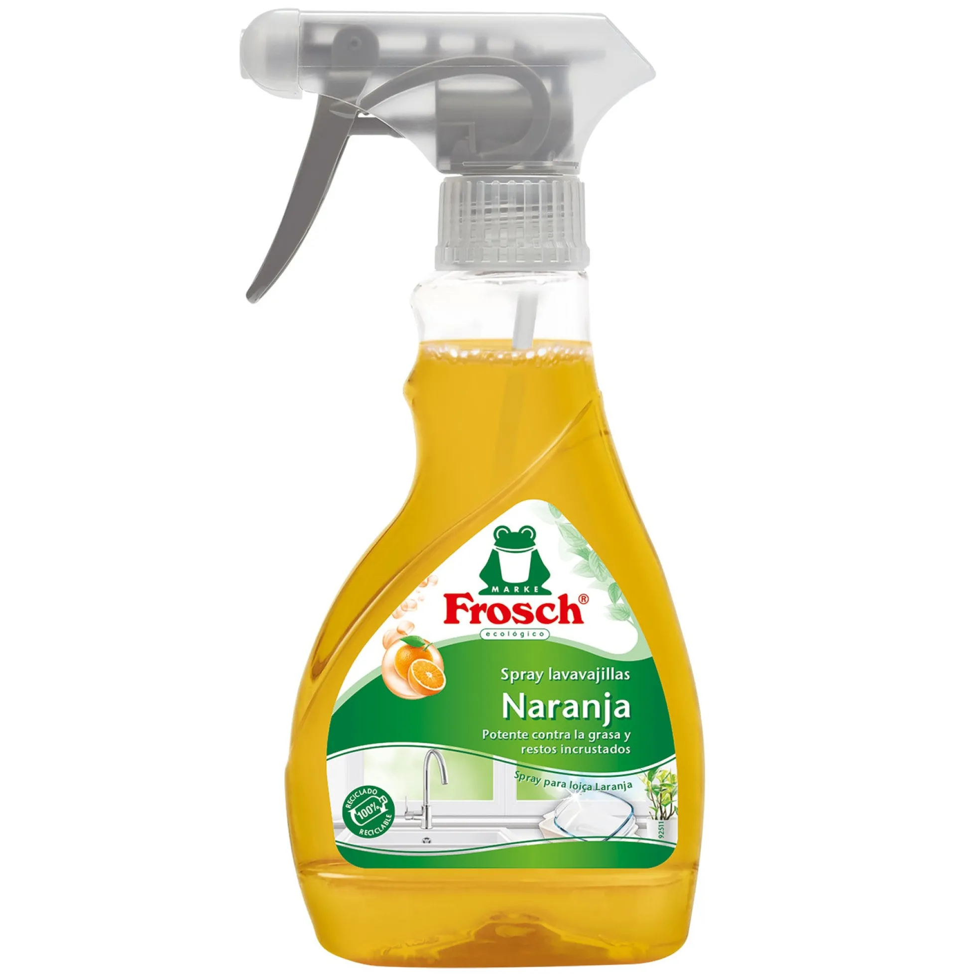 Spray lavavajillas Naranja Frosh 300 ml