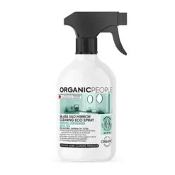 Spray limpiacristales ecológico - Té blanco fermentado orgánico Organic People 500ml