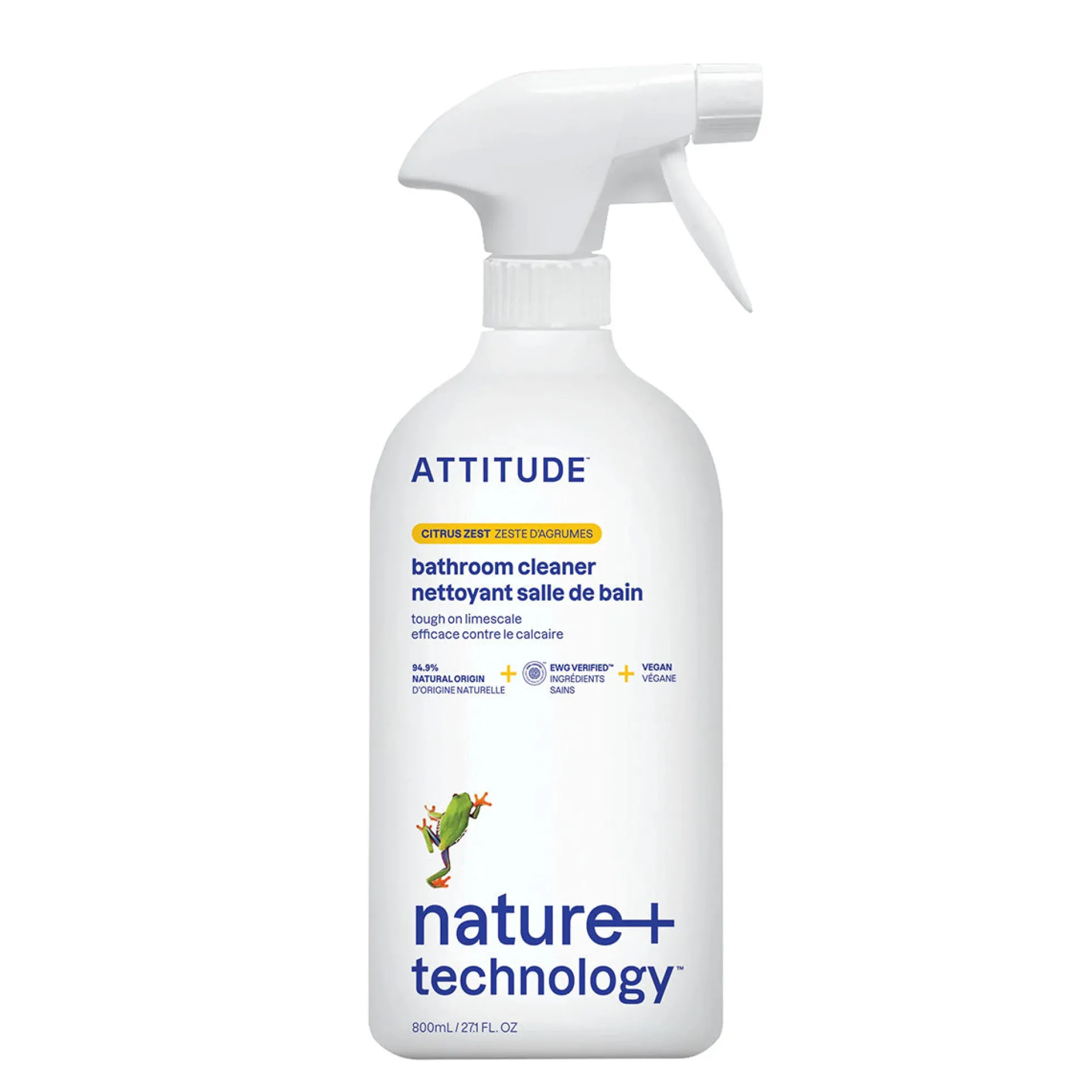 Spray limpiador para baños Antical cítrico Attitude 800 ml